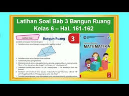 Dan tinggi prisma tersebut adalah 25. Soal Cerita Materi Bangun Ruang Kelas 6 Jawabanku Id