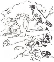 Manzara Boyama Sayfalari Boyama Sayfalari Manzara Sanat Dersleri