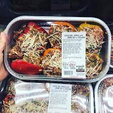 Spoon half of the marinara sauce into the peppers. Pin Auf Costco Deals
