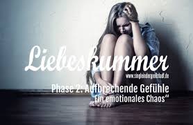 Zwei jahre, die für mich sehr glücklich waren, insgesamt betrachtet. Liebeskummer Zweite Phase Aufbrechende Gefuhle