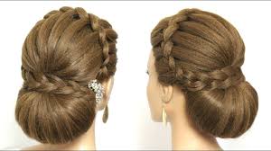 Similler synthetic hair bun elastic donut hair bag high temperature fiber chignon bun hair extensions accessories wedding. Beautiful Wedding Bun Hairstyle For Long Hair Youtube