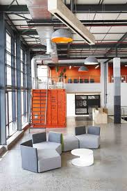 An Outside The Box Office With A Waiting Room Inside A Shipping Container Office Space Design Office Interior Design Office Interiors