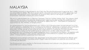 The protection of basic human rights is enshrined in constitution of malaysia. A Look At The Contingent Workforce Environment In Asia