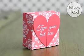 Printable box templates are becoming more and more popular as diyers realize how easily and economically they can be put together. Diy Printable Gift Box Template No Glue Novocom Top