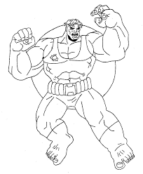Hulk Disegni Per Bambini Da Colorare