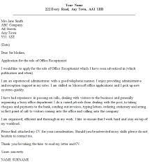 A good receptionist cover letter can highlight all the qualities that a prospective employer is looking for. Officel Receptionist Cover Letter Icover Org Uk