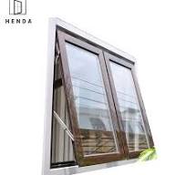 Aluminium Glass Awning Window for Bathroom/Toilet with Frosted/Obscure  Glazed 6mm