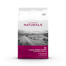 But they all have something in common: Large Breed Puppy Lamb Rice Diamond Naturals