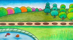 Menggambar taman bermain cara menggambar pemandangan taman bermainbelajar menggambar yang mudah mp3 & mp4. Cara Menggambar Taman Yang Indah Menggambar Taman Dan Kolam Ikan Youtube