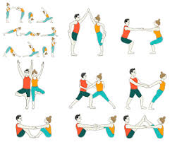 Beginner Yoga Yoga Sequence For Teens With Partners In 2020 Partner Yoga Yoga For Kids Yoga Sequences