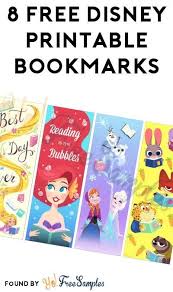 8 Free Disney Printable Bookmarks Bookmarks Kids Disney Printables Free Disney Bookmarks