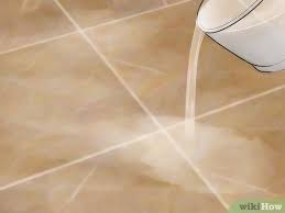 If the grout doesn't come clean easily, apply more of your homemade mixture and allow it to sit for up to an hour. 5 Ways To Clean Grout Between Floor Tiles Wikihow
