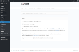 However, there are times when you need to do this. Wp Reset Most Advanced Reset Tool For Wordpress Wordpress Plugin Wordpress Org