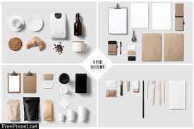 Download Coffee Stationery Branding Mock Up Cm 78971
