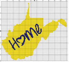 Counted cross stitch patterns are not just a great craft to enjoy but it can provide the perfect gift and even a memento of history. Wv Home Cross Stitch Pattern Pdf File Instant Download Etsy In 2021 Cross Stitch Patterns Cross Stitch Cross Stitch Patterns Free