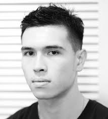 Image result for square face short haircuts men