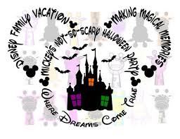 Disney Halloween Svg Family Disney Svg Diy Disney Svg Shirts Disney Diy Disney Halloween Halloween