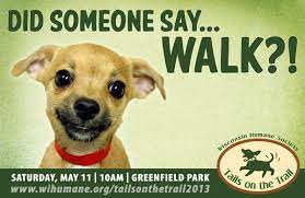 No Dog No Problem Everyone Is Welcome To Join Us As We Walk A One Mile Route Around Greenfield Park In West Humane Society Greenfield Park How To Raise Money