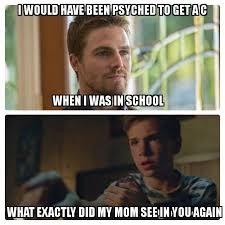 I Mean William Has A Slight Point Tv Quotes Arrow Memes Canary Arrow