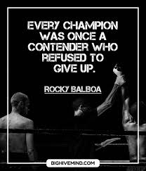 The rocky movies are full of motivational quotes that should inspire you to reach your full potential. Over 50 Of The Best Inspirational And Motivational Rocky Quotes Big Hive Mind