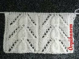 Ajurlu Orgulerden Bugunku Model Elti Kiskandi Orgu Bayan Yelek Modeli Ceyizlik Yelek Ve Sallarda Yapilan Bu Motifle Orgu Baby Knitting Patterns Orgu Desenleri