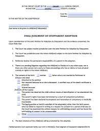 Legal forms & contracts, estate planning forms Florida Adoption Forms A List Of Forms And Instructions