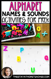 Study Letter Names And Sounds With These Engaging Developmentally Appropriate Activ Literacy Activities Preschool Teaching Homeschool Language Arts Elementary