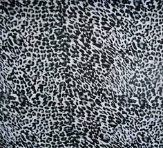 Black And White Leopard Print Unused Vintage Fabric Black And White Leopard Print Jersey Etsy Leopard Print Fabric White Leopard Black And White