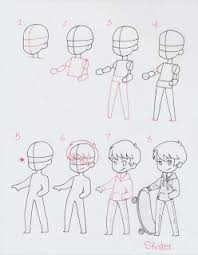 Manga Interest How To Draw Chibi 2 Chibi Drawings Anime Drawings Tutorials Chibi Body