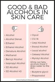 Alcohol In Skin Care Babe Beauty In 2020 Aging Skin Care Skin Care Advices Skin Care