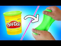 Diy Play Doh Slime How To Make Slime Out Of Play Doh Asmr Diy Play Doh How To Make Slime Play Doh