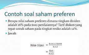 We did not find results for: 27 Contoh Soal Saham Preferen Info Dana Tunai