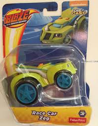 Blaze And The Monster Machine Race Car Zeg Die Cast Car Fisherprice In 2020 Race Cars Car Diecast