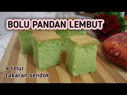 November 30, 2020 · membuat brownies dgn 3 telur. Bolu Pandan Lembut Tidak Keset 4 Telur Takaran Sendok