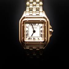 Montre Cartier Dame Panthere Or 18k Massif Quartz Vers 1995 Montres Cartier Cartier Montre
