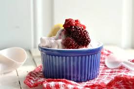 It's a snap to spread the fudge sauce over the ice cream. Low Fat Mixed Berry Ice Cream Nutmeg Nanny