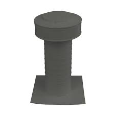 5 In Dia Keepa Vent An Aluminum Static Roof Vent For Flat Roofs In Weatherwood Kv 5 Wd The Home Depot In 2021 Roof Vents Flat Roof Aluminum Roof