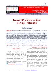You can find more videos like discovering sexual nirvana below in the related videos section. Pdf Sayin Hu Tantra Esr And The Limits Of Female Potentials Tantra Esr And The Limits Of Female Potentials