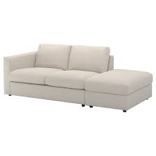 Vimle Sofa With Open End Gunnared Beige Ikea Ikea Vimle Ikea Sofa Ikea