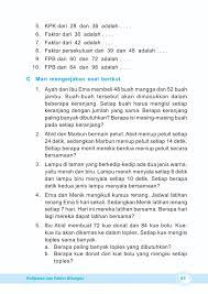 Setelah diberikan obat penurun demam, suhu badan turun 4° c. Pecahan Kunci Jawaban Buku Mari Belajar Matematika Kelas 4 Siswapelajar Com
