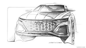 2017 Audi Q8 Sport Concept Wallpaper Sascha Heyde Concept Car Sketch Car Sketch Car Design