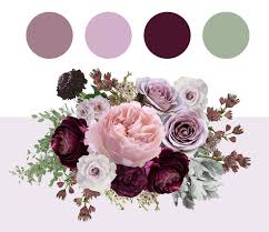 Fall Wedding Inspiration Mauve Plum Sage Queen City Blooms