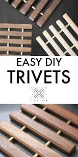 Scrap Wood Trivets 3x3 Custom Wood Trivets Wood Projects For Beginners Trivets Diy