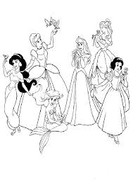 Prinzessin Ausmalbilder Gratis