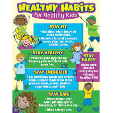 Healthy Habits For Healthy Kids Chart