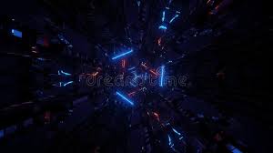 Can someone turn this into a wallpaper?, anyone have something similar to this?) submit direct links to images or imgur albums only. 4k Uhd 3d Illustration Background Wallpaper Of Glowing Neon Design With Technical Tunnel Background Tech 3d Rendering Stock Vector Illustration Of Blue Dark 173133459
