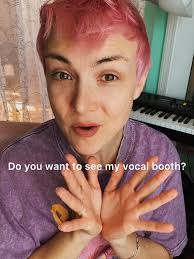 Unconventional Vocal Booth Setup for Quality Recordings