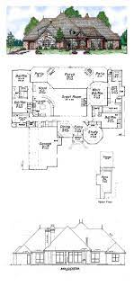 European Style House Plan 57155 With 4 Bed 4 Bath 3 Car Garage Home Design Floor Plans Best House Plans House Plans
