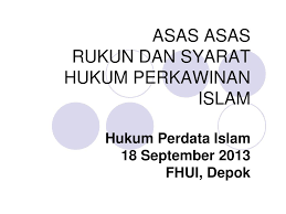 Kematian hukum perkawinan agama islam menentukan bahwa apabila salah seorang di antara kedua suami istri meninggal dunia, maka telah terjadi perceraian dengan sendirinya. Asas Asas Hukum Perkawinan Islam Ppt Download