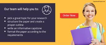 Once you have acquired a capstone project example, you should certainly use it as your guide and not your source of information. Capstone Project Example